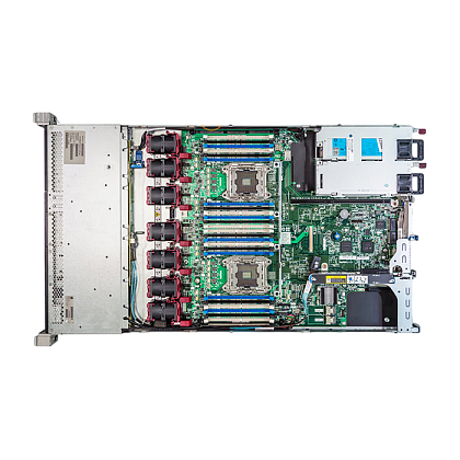 Сервер HP DL360 G9 noCPU 1xRiser 24хDDR4 softRaid B140i noBattery iLo 2х800W PSU Ethernet 4х1Gb/s 4х3,5" FCLGA2011-3 (2)